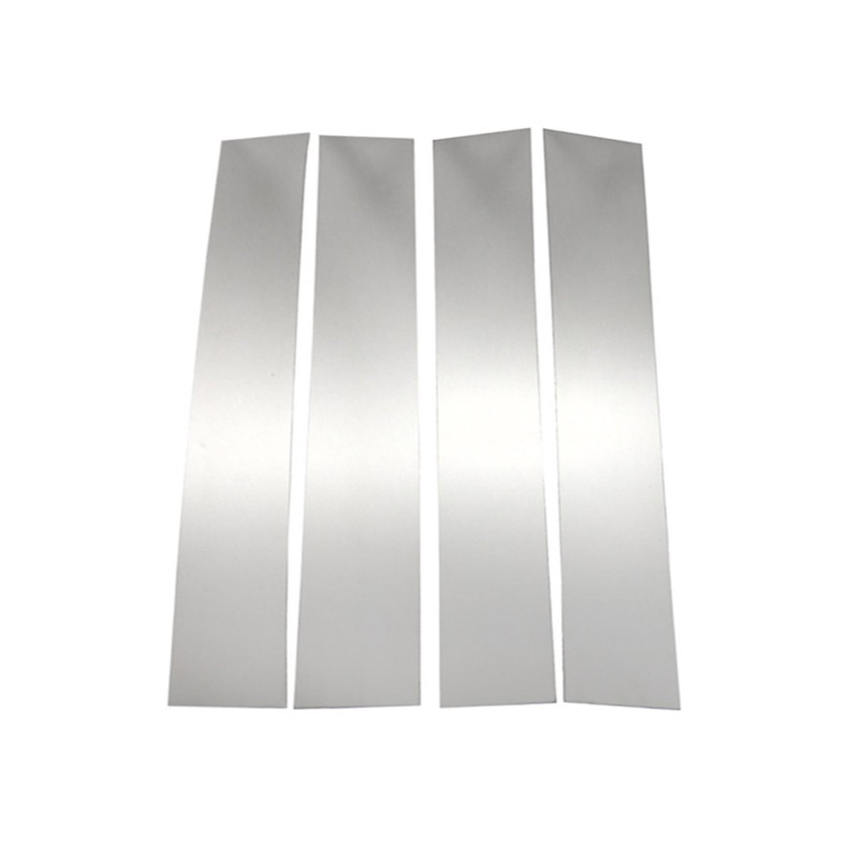 Cadillac Escalade Pillar Trims - Omac - S.Steel - Gloss Silver - '07-'14